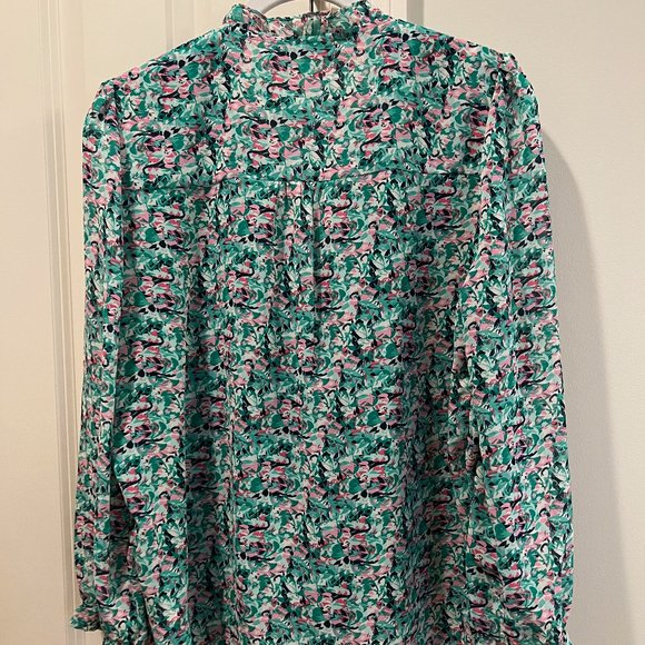 Floral Print Blouse Size Large - Picture 5 of 5